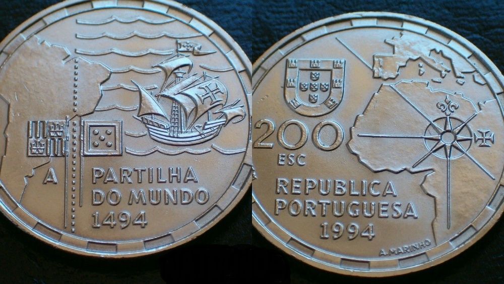 200$00 Coin - Sharing the World / 1994