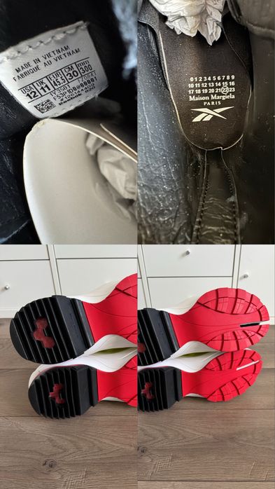 Maison Martin Margiela х Reebok Tabi Instapump Fury Oxford High 45р