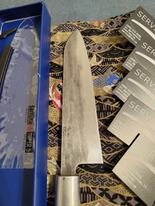 Ніж кухоний Сантоку 182мм Samura Super 5 Santoku (SP5-0095)
