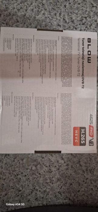 Dekoder -tuner  DVB-T2