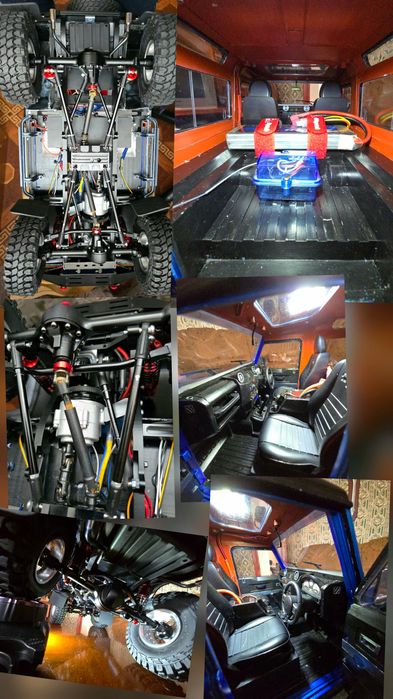 Машинка на радіокеруванні. Trophy. RC4WD 1/10 Land Rover Defender D90