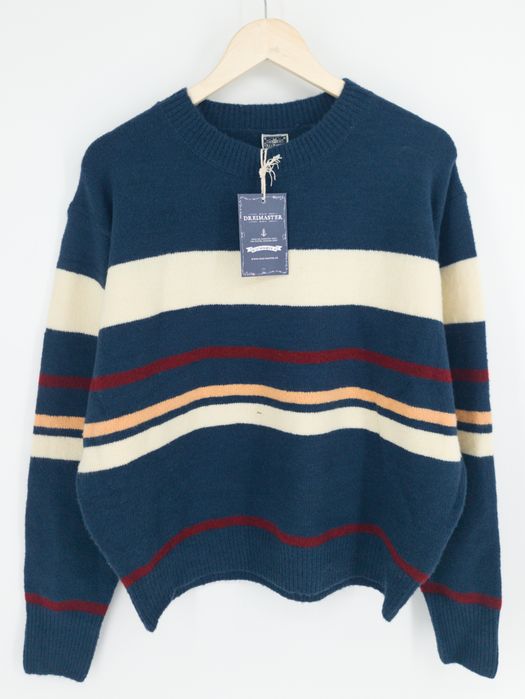 Sweter w paski Dreimaster XL/XXL