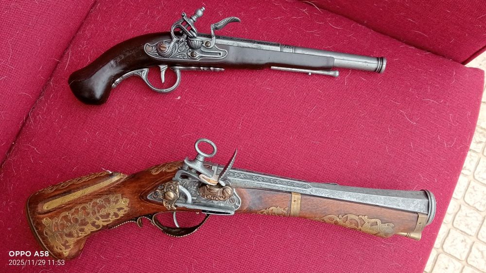 Armas antigas para decoração