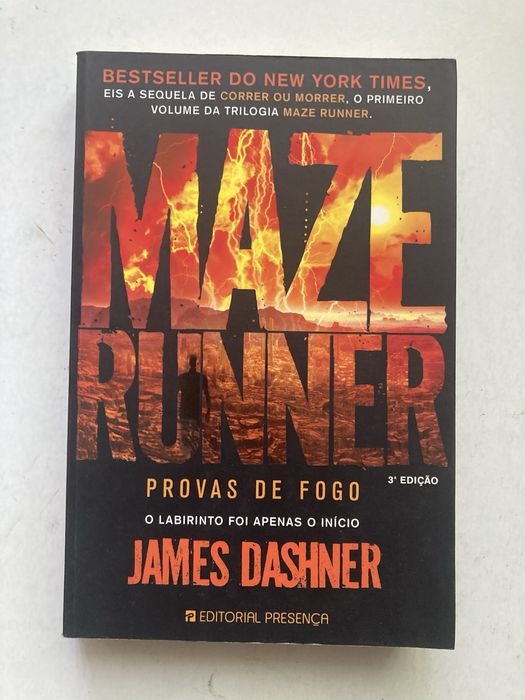 Livro Maze Runner Correr ou Morrer