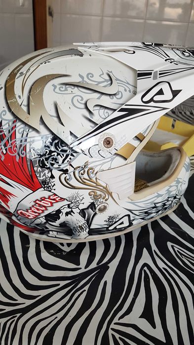 Capacete integral Acerbis motocross
