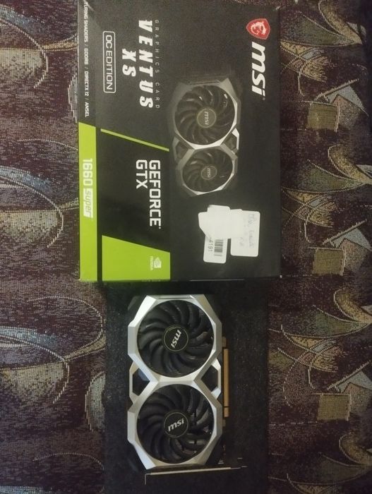 Продам свою видеокартуMSI- 1660super