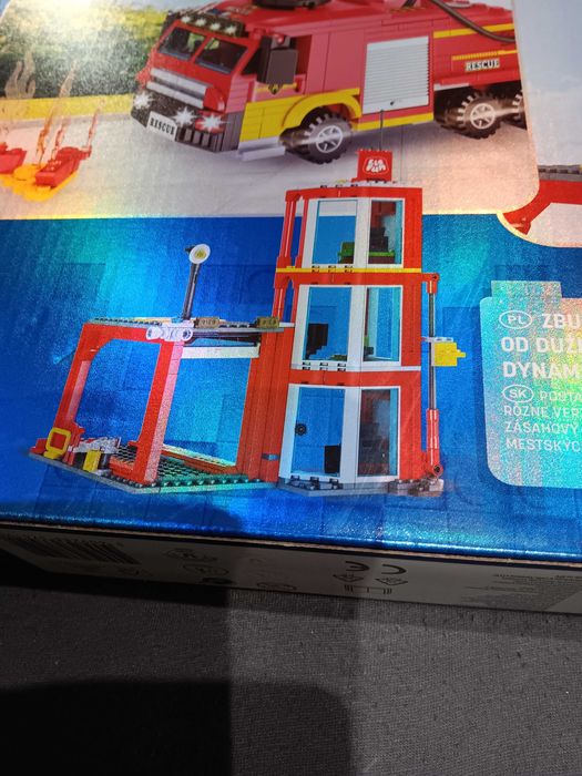 Klocki straż pożarna  ELE FAN 709 elementów