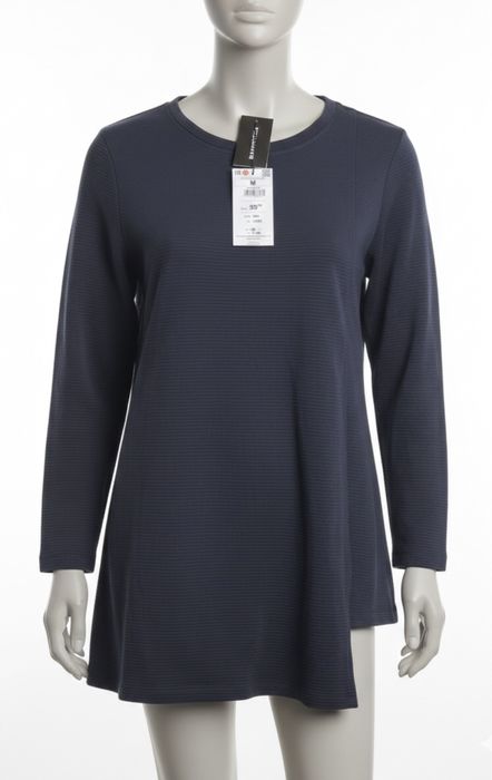 Asymetryczna Tunika Reserved | M | Granatowa | Nowa z Metką