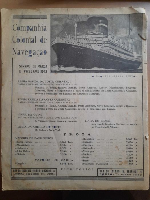 Revista de Marinha - nº 207 - Novembro 1943 (mais de 80 anos!)