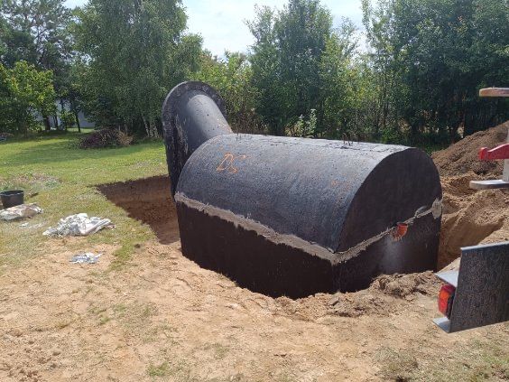 Piwnica betonowa 350 cm ze schodami