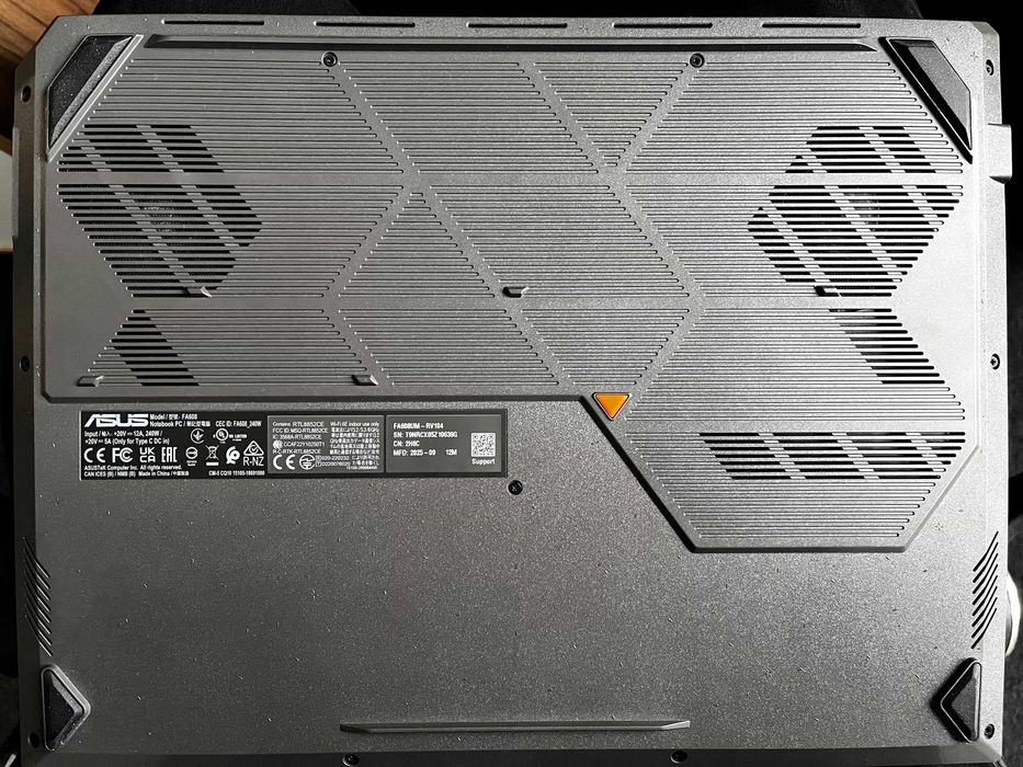 ASUS TUF Gaming A16 FA608UM-RV104 Jaeger Gray (90NR0KV1-M00860)