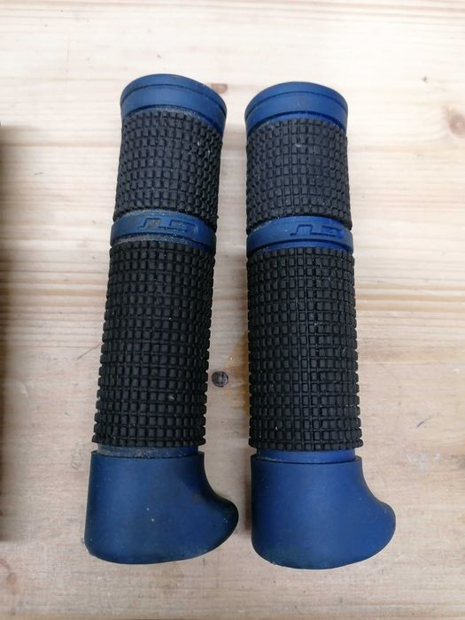 Extensões de guiador de bicicleta + punhos