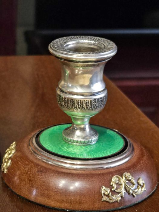 Lichtarz srebro Pr 84 Gilosz Rosja