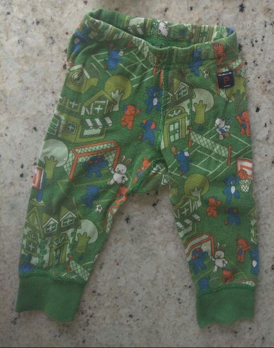 Leginsy polarn o pyret Sweden zielone zwierzątka 74