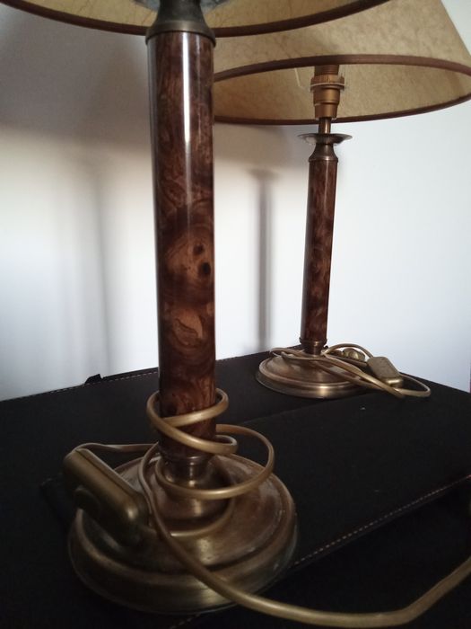 2 Candeeiro de mesa de cabeceira + candeeiro de teto