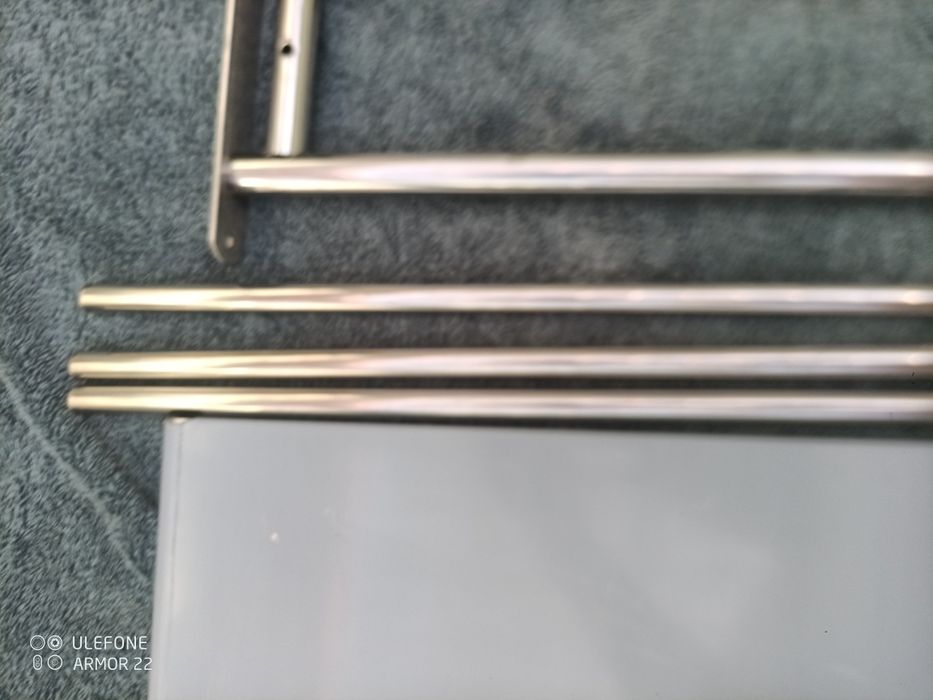 Prateleira em aço inox  49 x 36