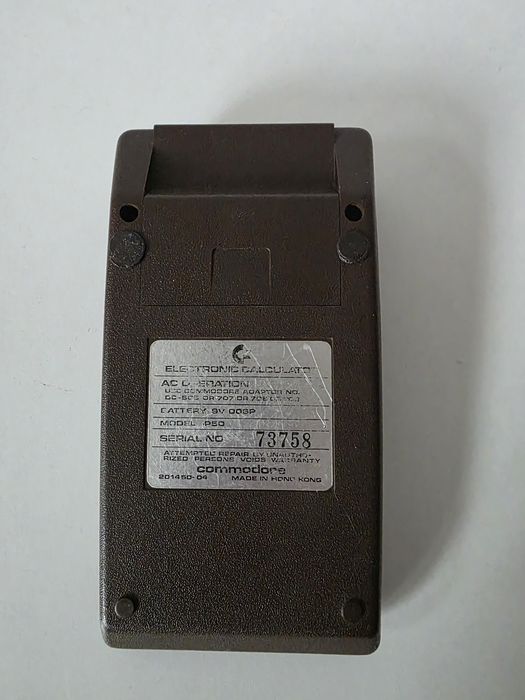 Kalkulator Commodore model P50 1978 rok retro design Piaseczno • OLX.pl