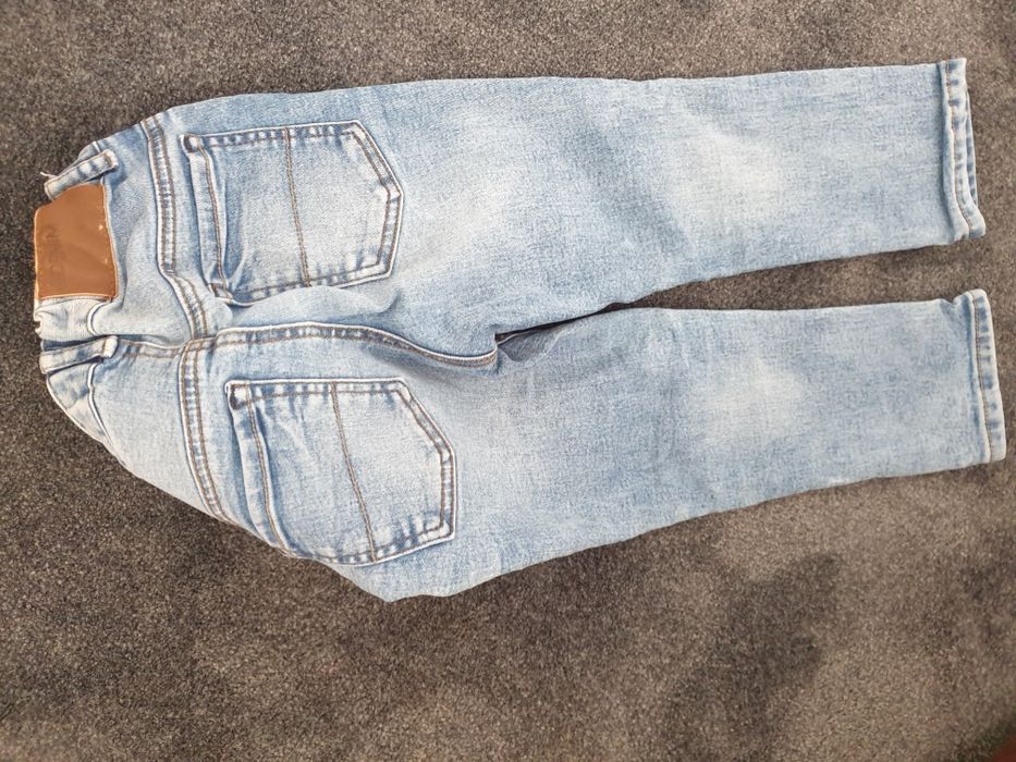 spodnie jeans r.92 slim fit