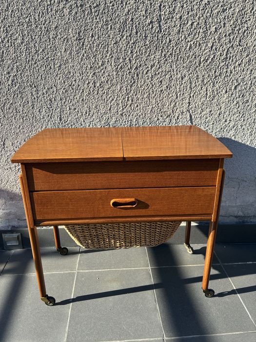 Niciak szafka teak Dania design vintage mid century  60s