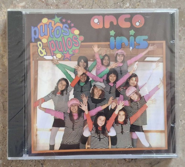 Arco iris - CD - putos & pulos - novo e selado