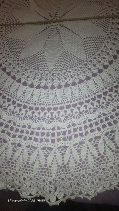 Serweta - obrus okrągły  średnica 120cm