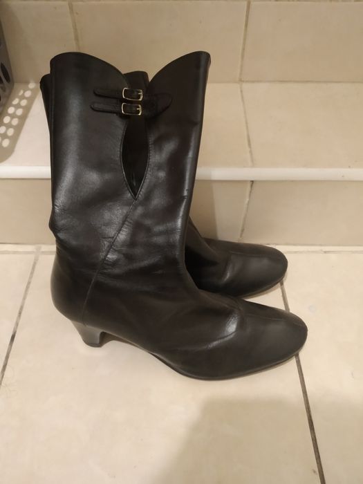 Жіночі напівчоботи шкіряні 38 розмір