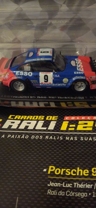 PORSCHE Miniatura rally 1/24