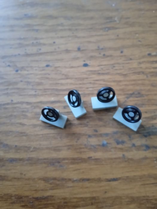 Stare szare klocki LEGO kierownica 3829c01