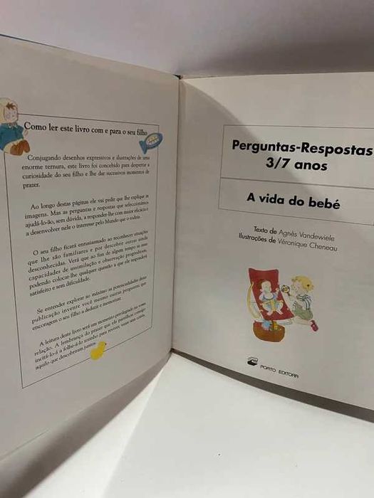 Livro - A vida do Bebé 3/7 anos