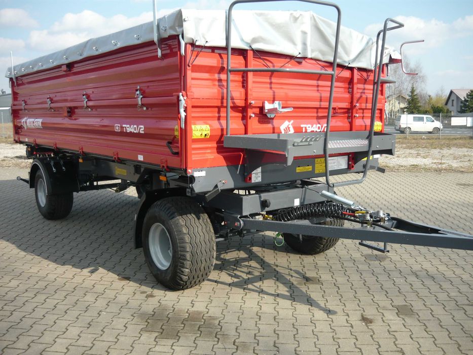 Nowa przyczepa rolnicza 6t paletowa Metal Fach T940/2 8 10