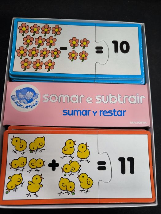 Jogo puzzle sumar e subtraí Majora