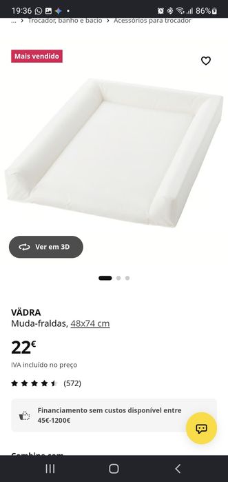 Trocador/Muda fraldas