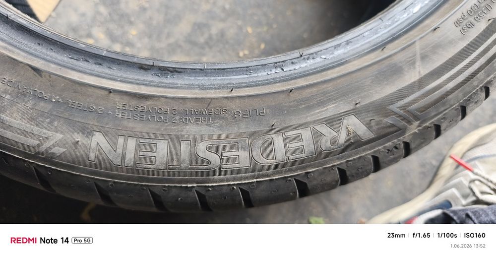 215 45r17 91W xl vredestein ultrac AO 2024r