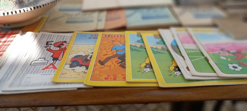 Lote variado de  cadernos antigos