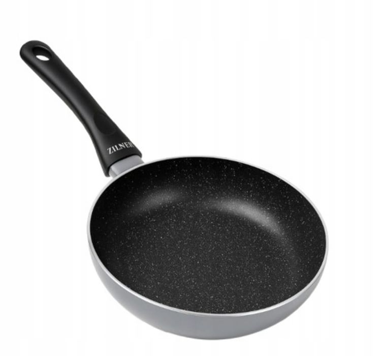 Patelnia Zilner Leonardo 28 cm marmurowa granitowa gaz indukcja
