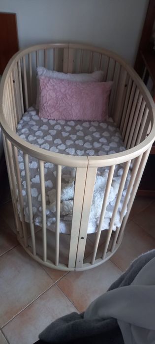 Berço Stokke Sleepi em madeira