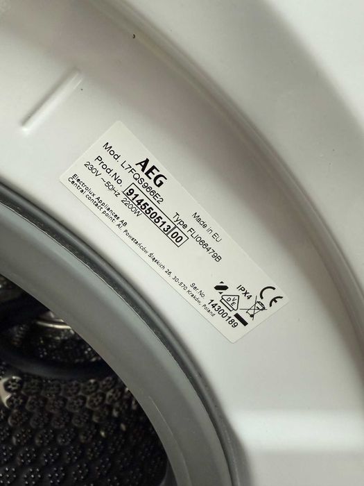 Pralka AEG 7000SERIES AUTODOS 9 kg, 1600 obr./min GW