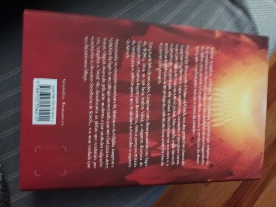Livro Origem de Dan Brown novo