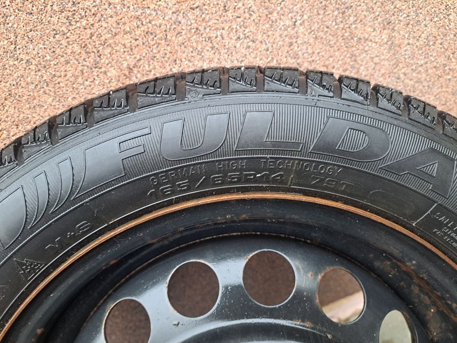 4 x Opony zimowe Fulda kristall montero 3 165/65/14