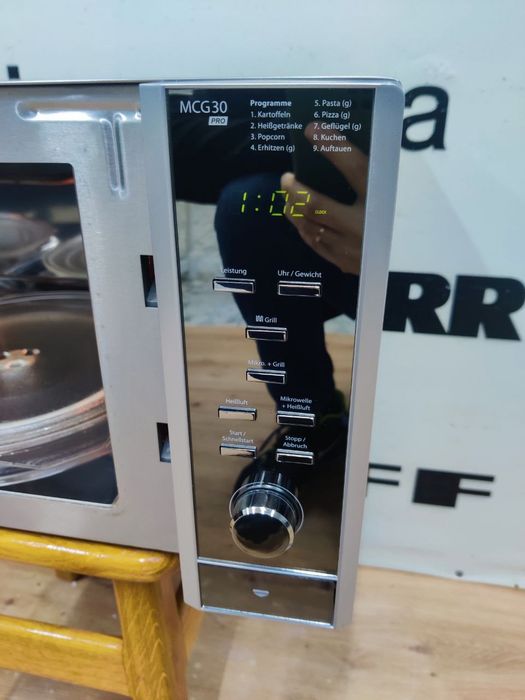 Мікрохвильова піч CASO™ GERMANY. 4в1. Гриль, Конвекція, Розморозка!