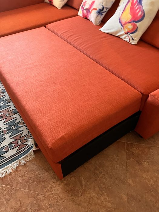 Sofa ikea laranja