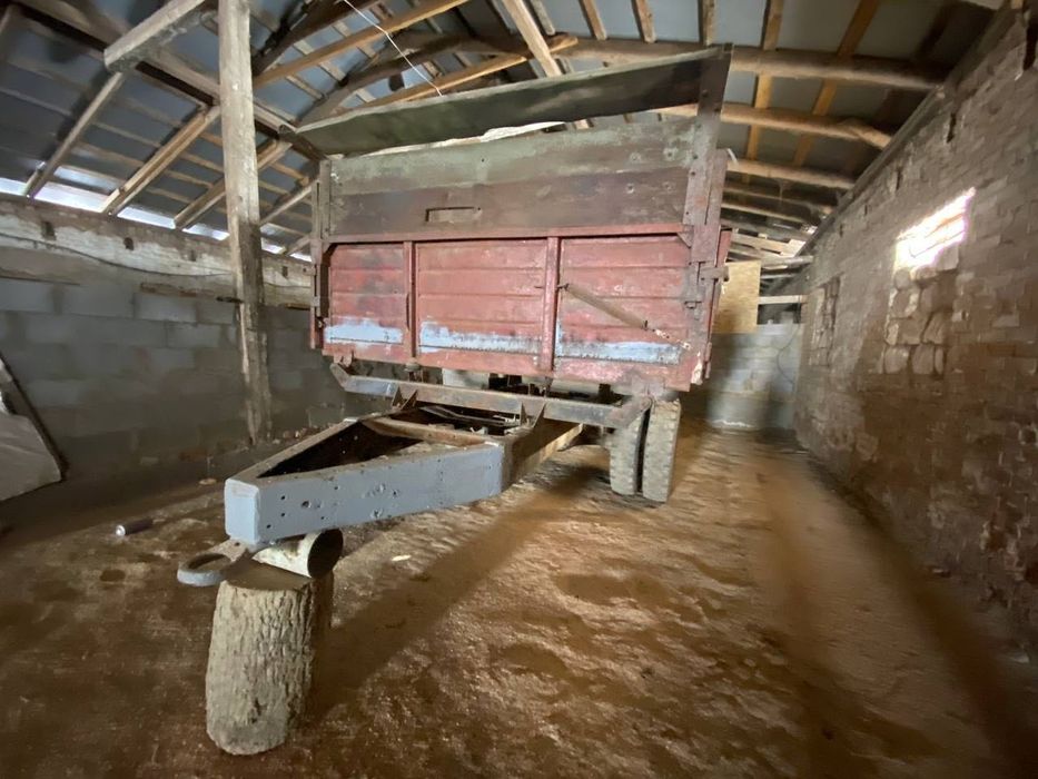 Прицеп одноосний з 53 газона