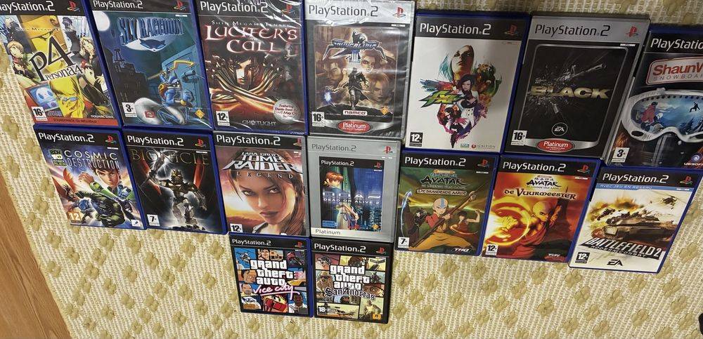 Ps2 ігри ліцензія. Gta, Persona, Tom raider, Sly. Playstation 2
