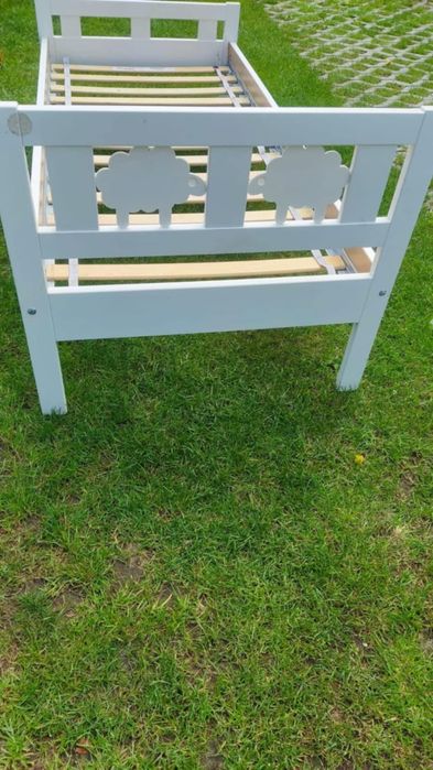 Dziecięce łóżko białe 160/70