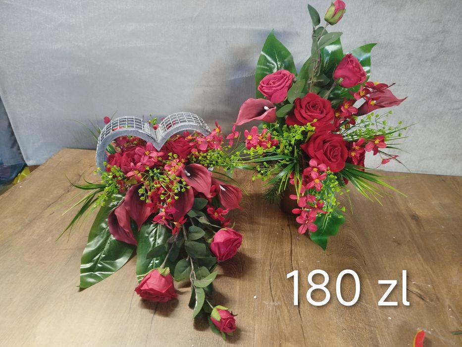 Wiązanki kompozycje nagrobne