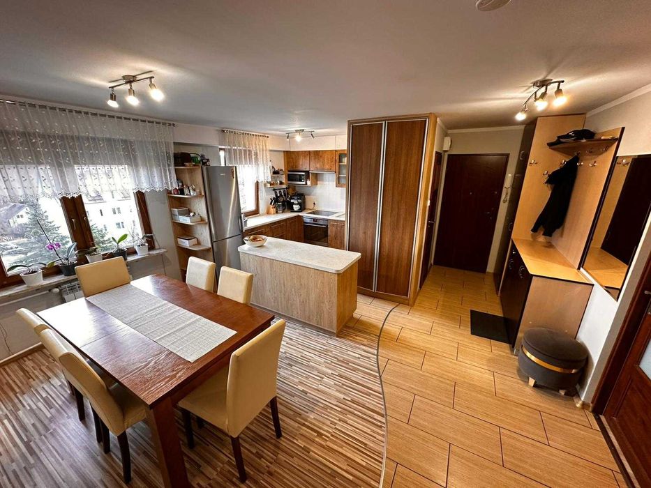 Słoneczne 72 m² | 3 Pokoje | Aneks kuchenny z jadalnią | Umeblowane