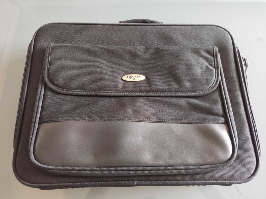 Pasta para portátil Lifetech com bolsa exterior | como nova64729760958082120