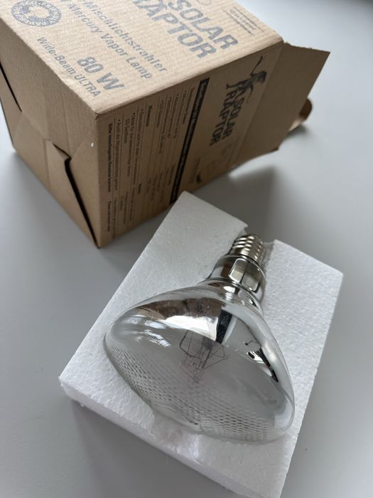 Solar Raptor Żarówka Rtęciowa 80W