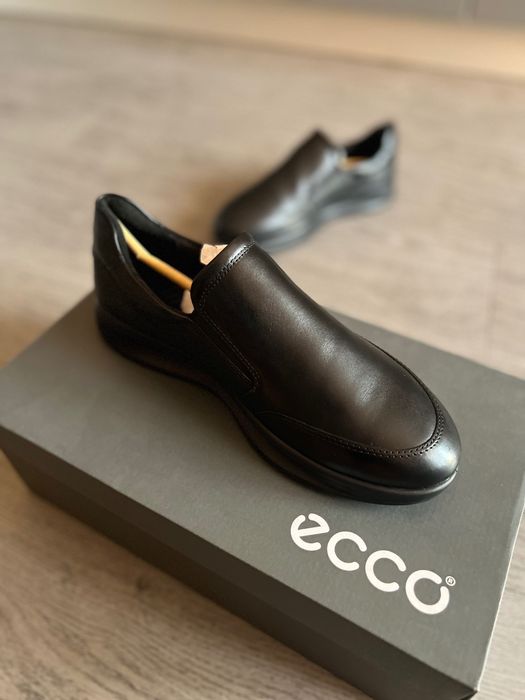 Черевики Ecco Aquet p. 44 Сліпони Туфлі Street Soft Шкіра Нові Оригінал
