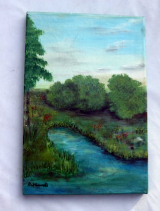 obrazek obraz malarstwo olejne pejzaż